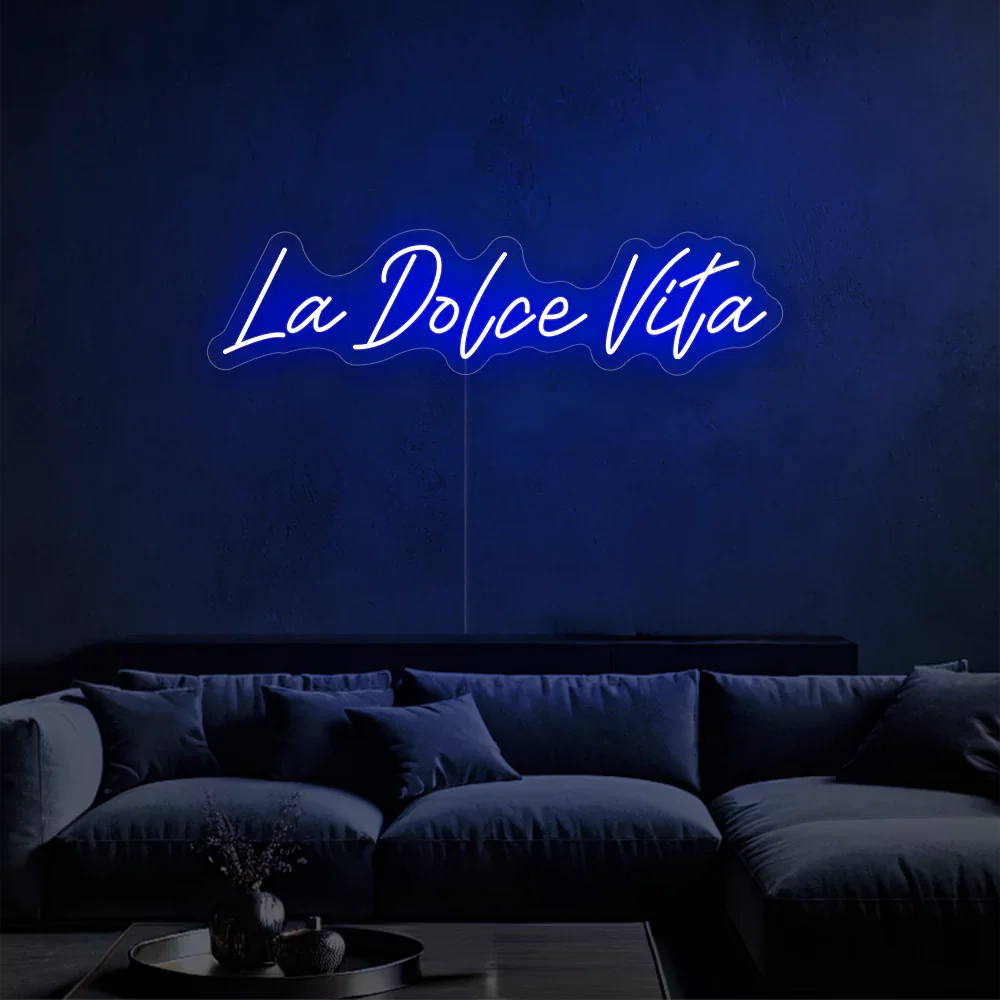 Néon LED la vita bella.