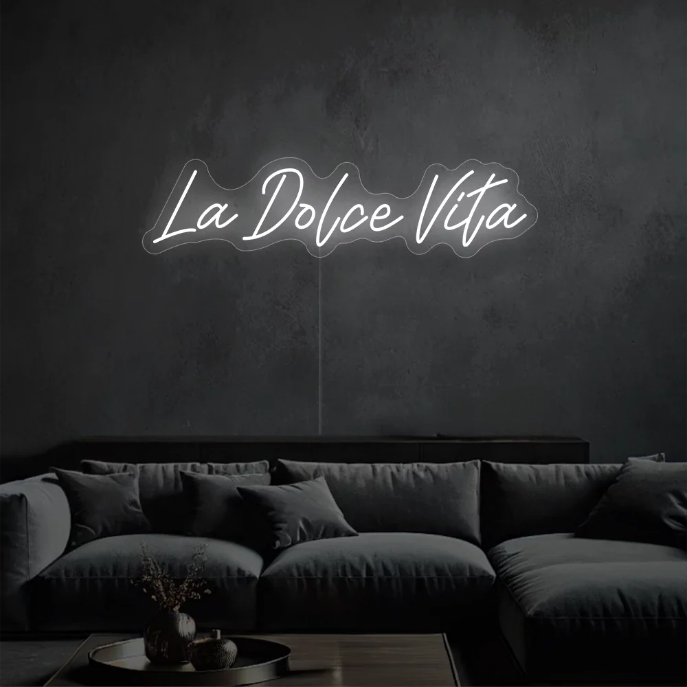 Néon LED la vita bella.