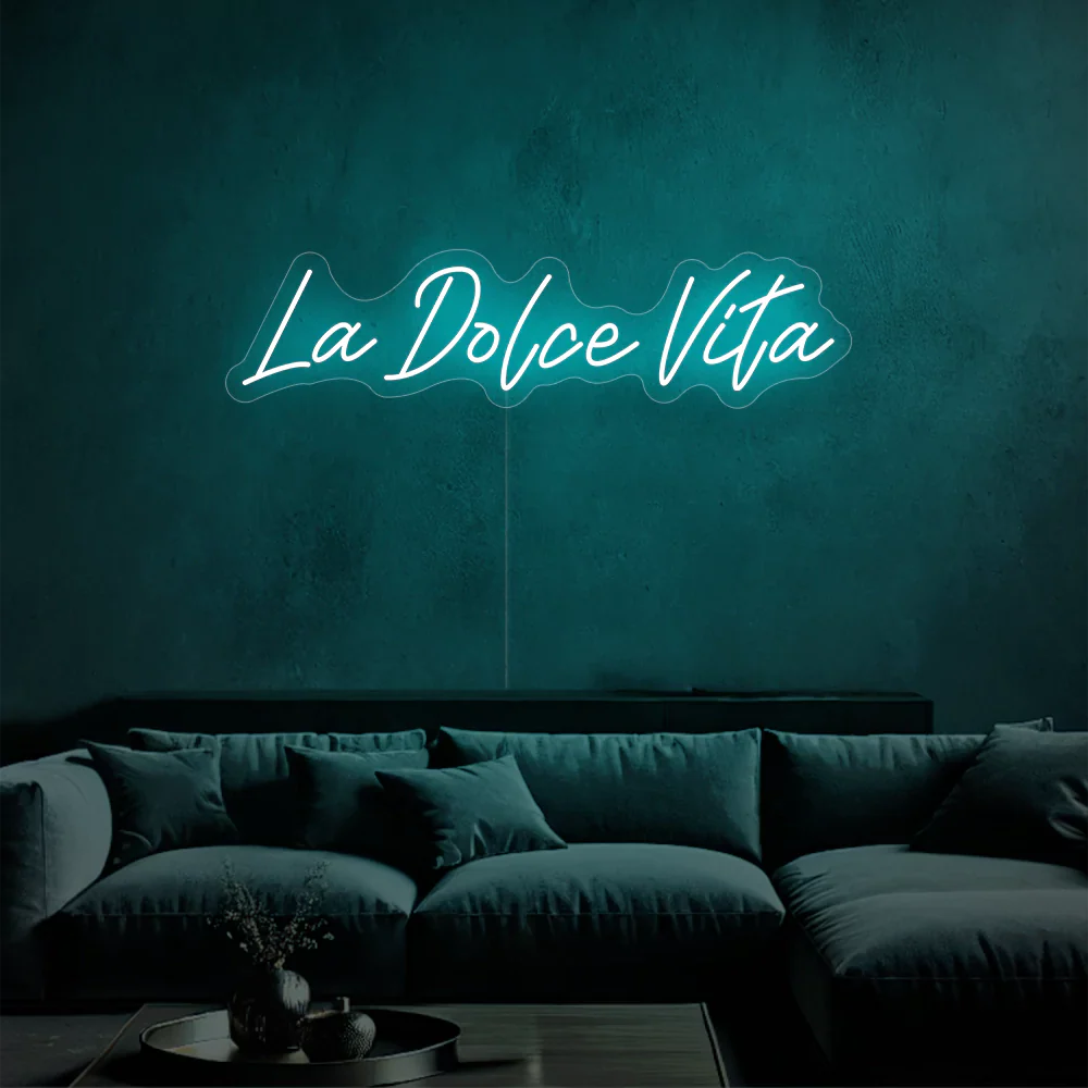 Néon LED la vita bella.