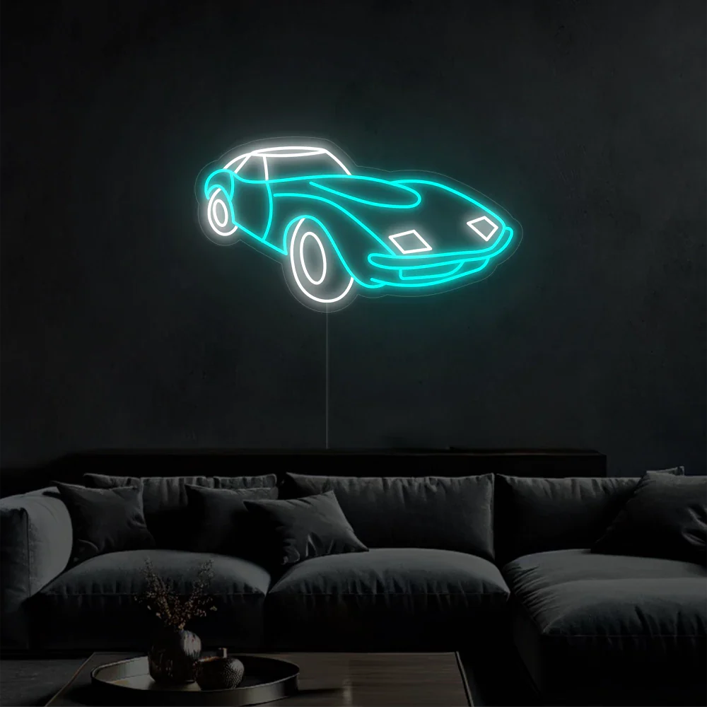 Néon éclairant pour voiture de course