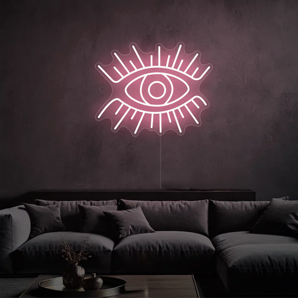 Néon LED Visionnaire humain