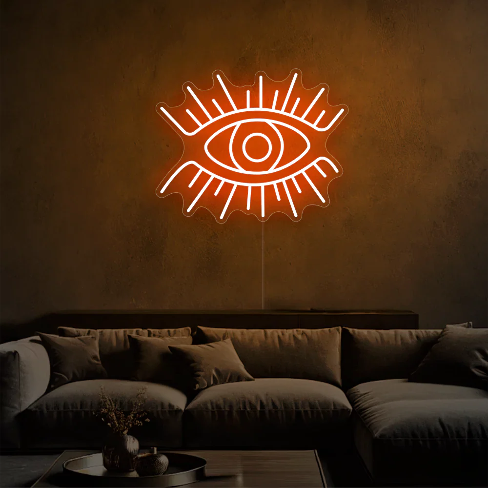 Néon LED Visionnaire humain