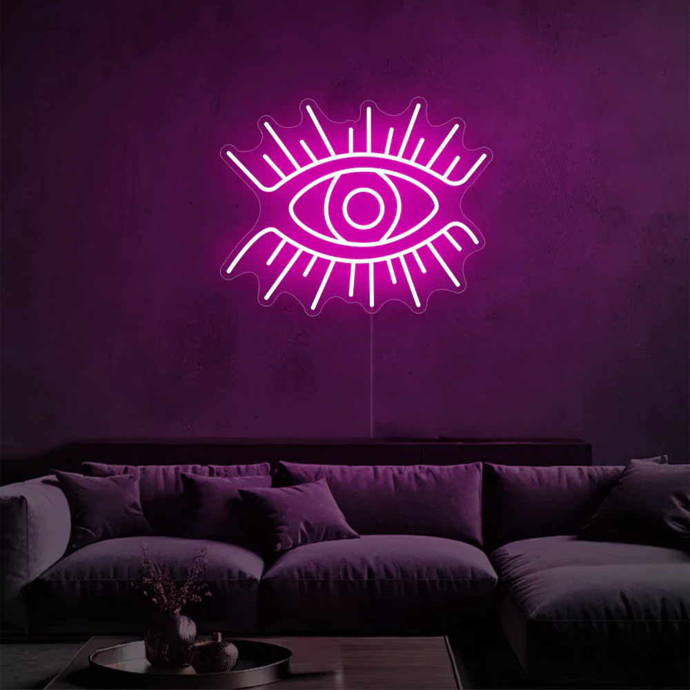 Néon LED Visionnaire humain