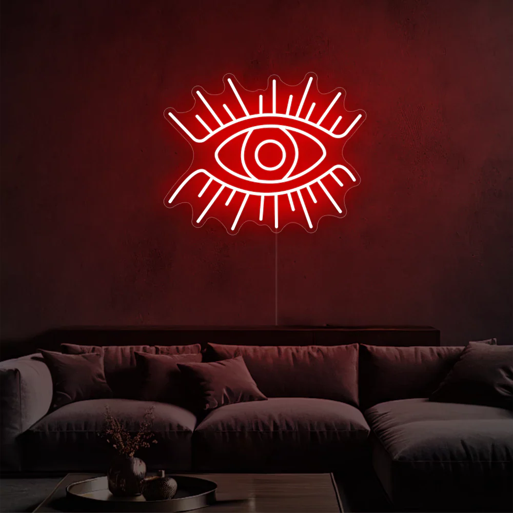 Néon LED Visionnaire humain