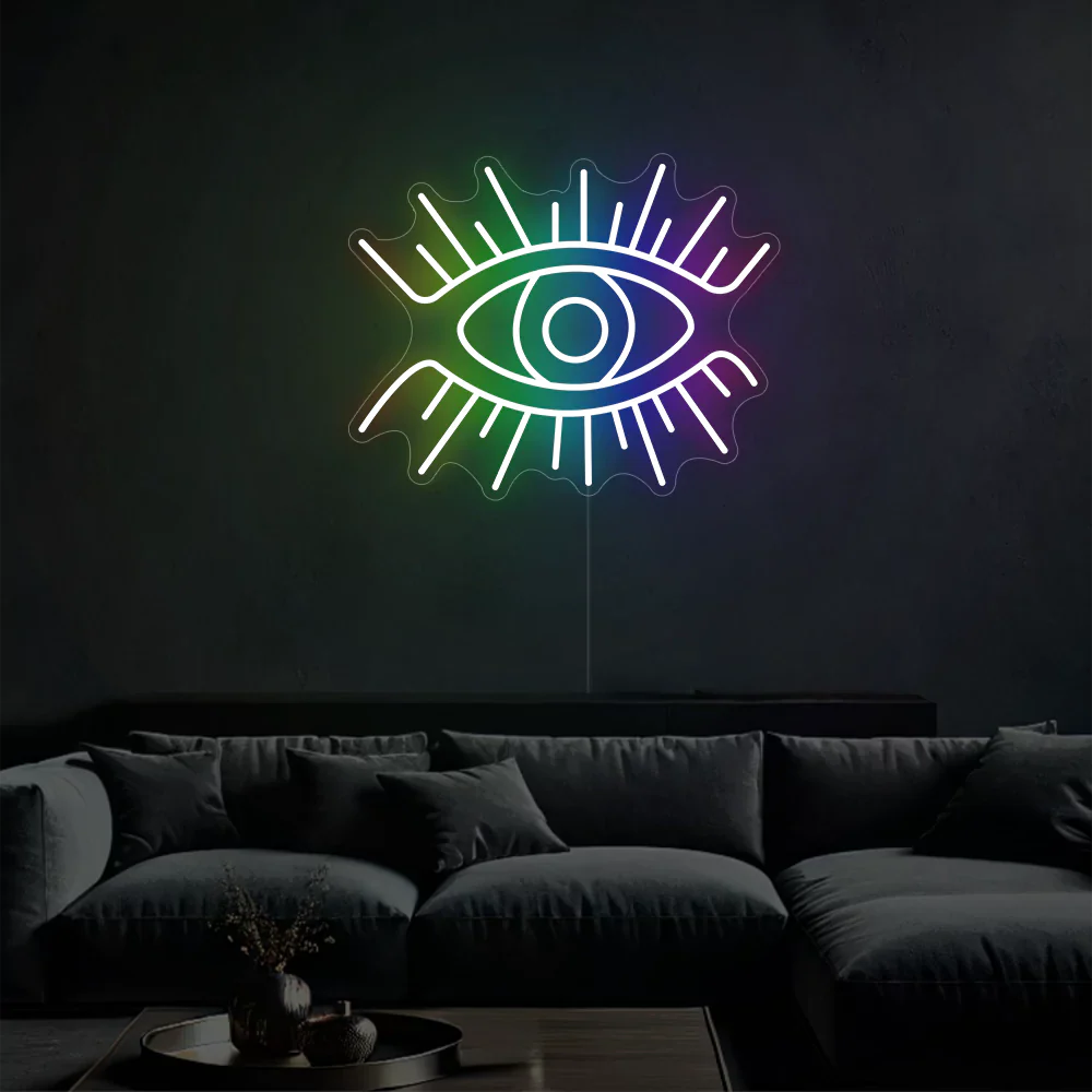 Néon LED Visionnaire humain