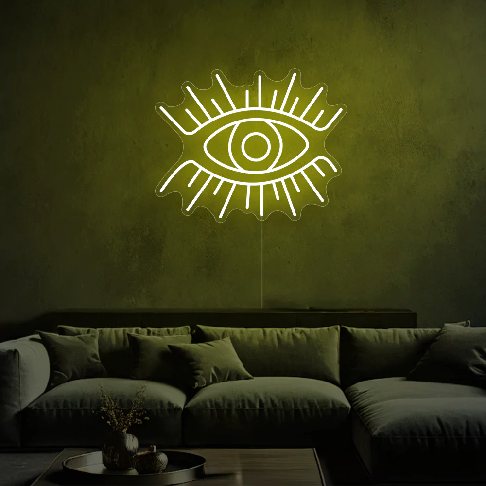 Néon LED Visionnaire humain