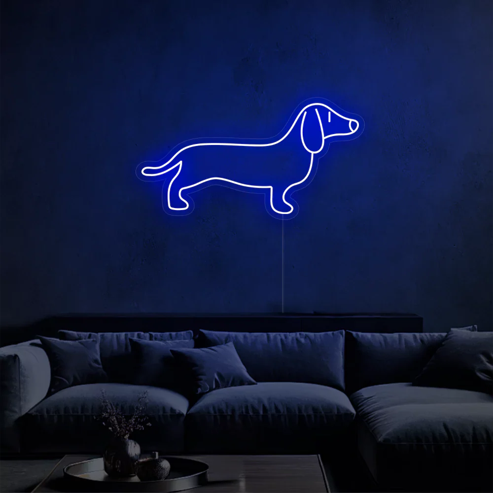 Teckel Glow - Néon LED de caractère