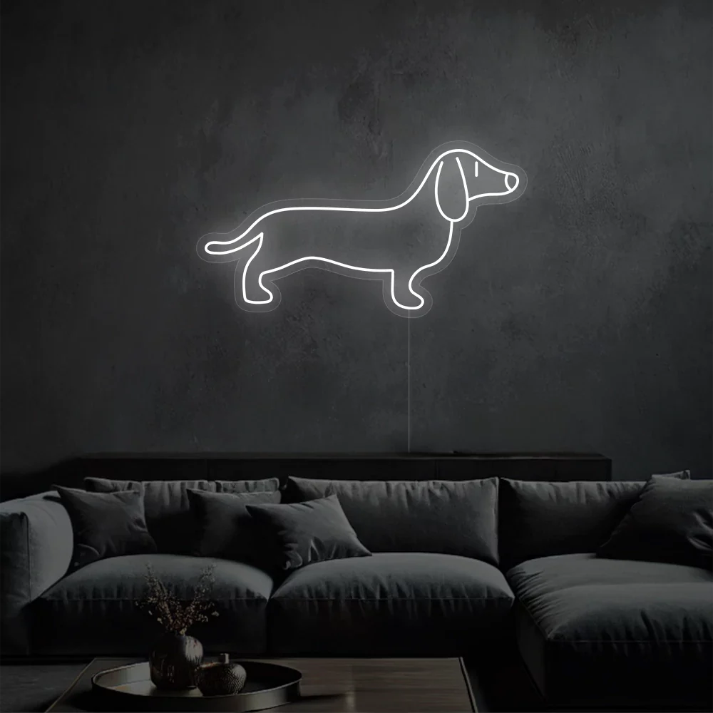 Teckel Glow - Néon LED de caractère