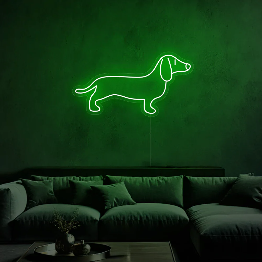 Teckel Glow - Néon LED de caractère