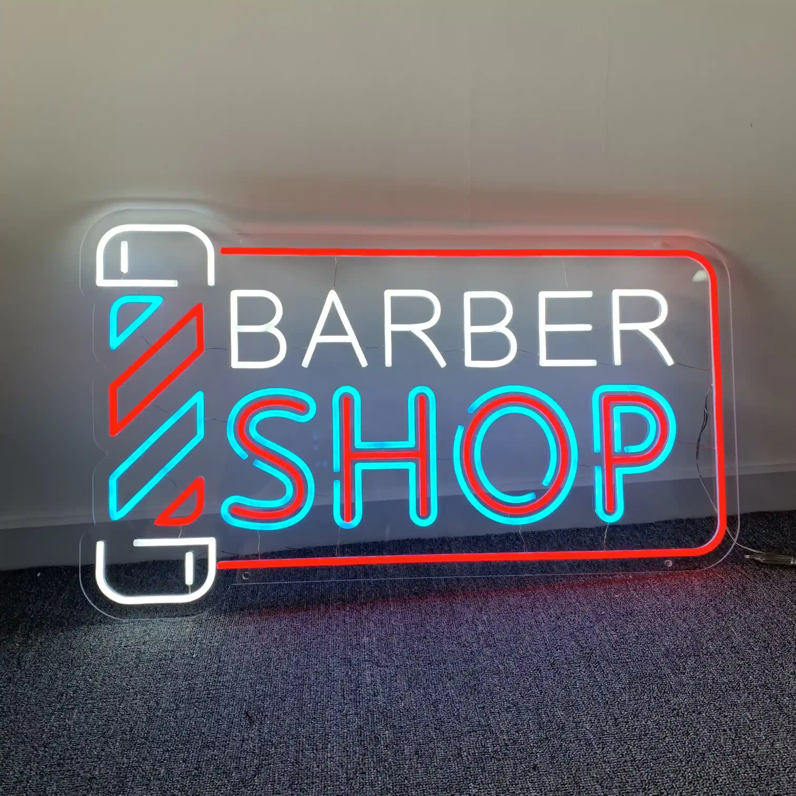 Néon LED Salon de Coiffure