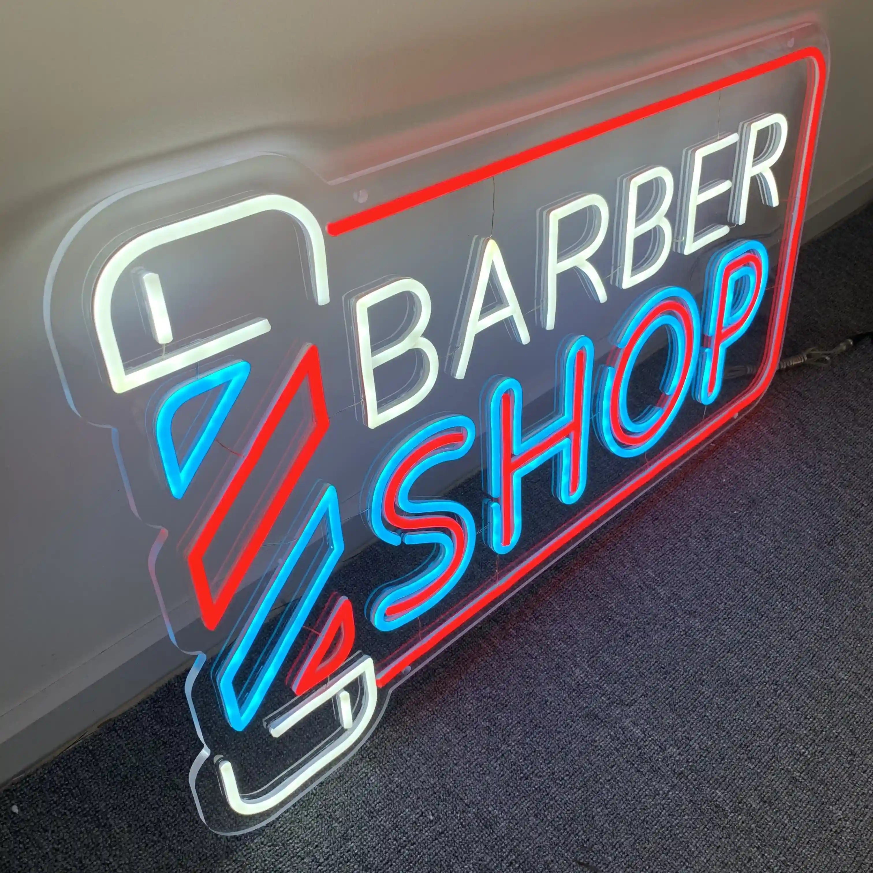 Néon LED Salon de Coiffure