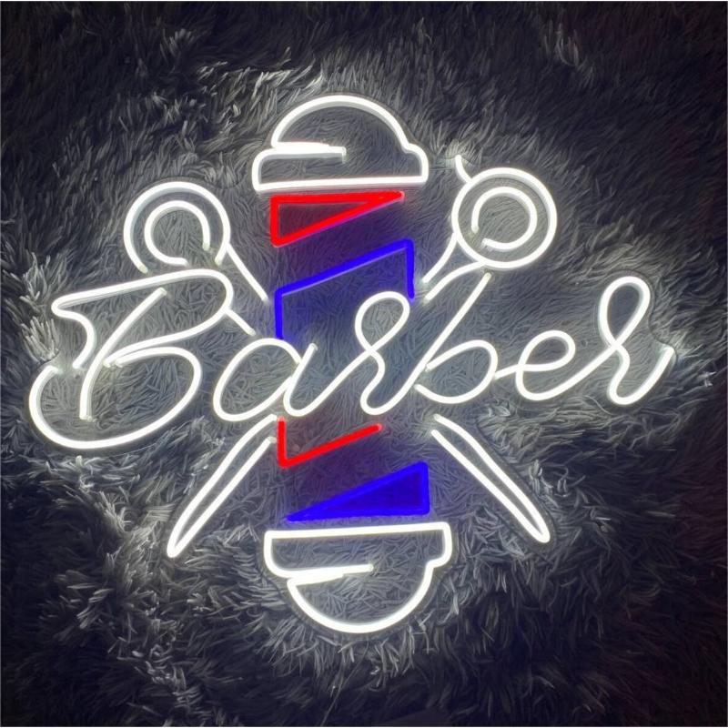Néon LED Salon de Coiffure