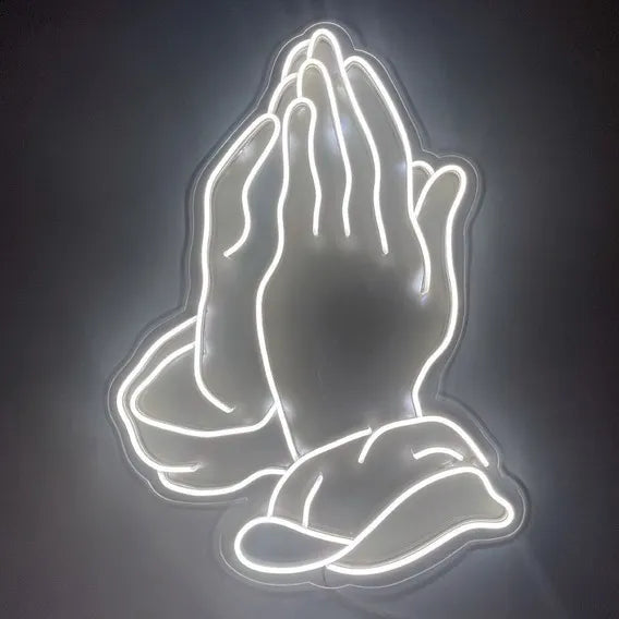 Néon Mains lumineuses