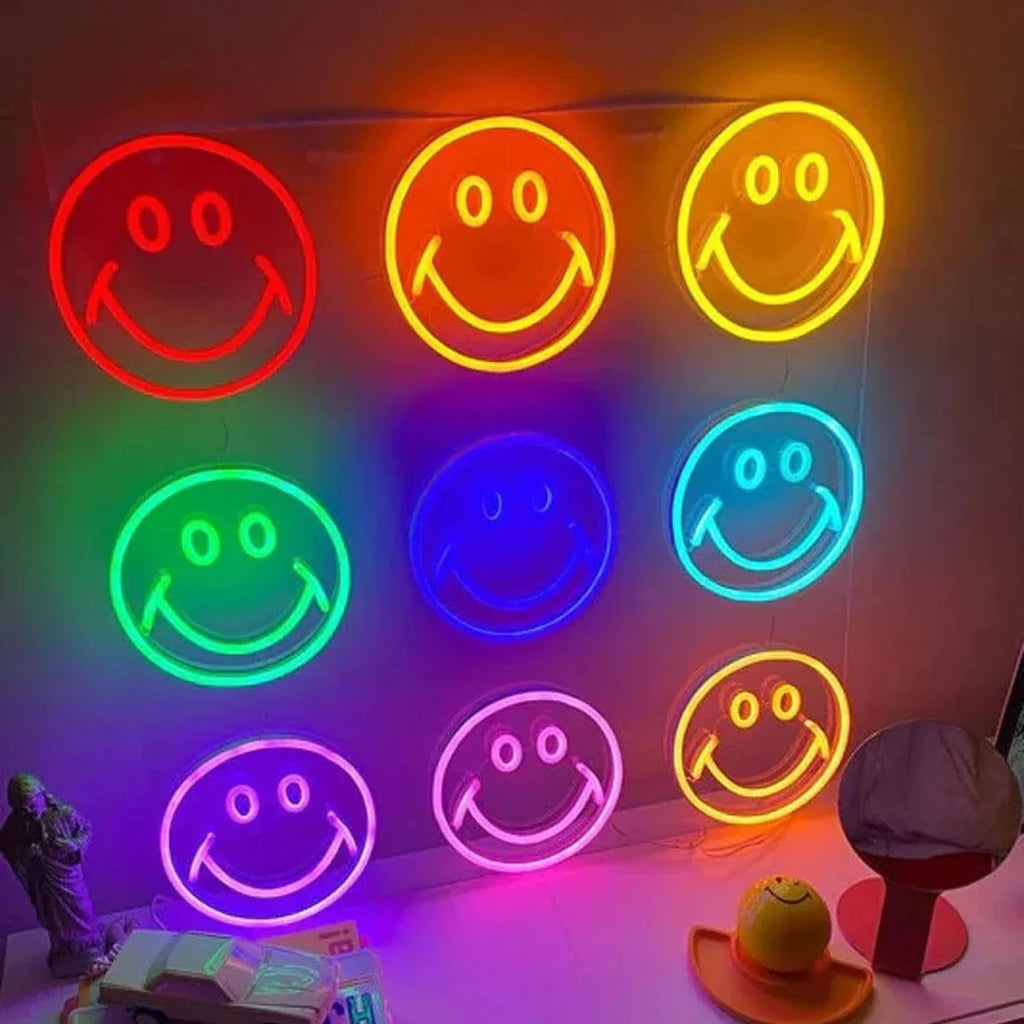 Néon + Frimousse LED multicolore