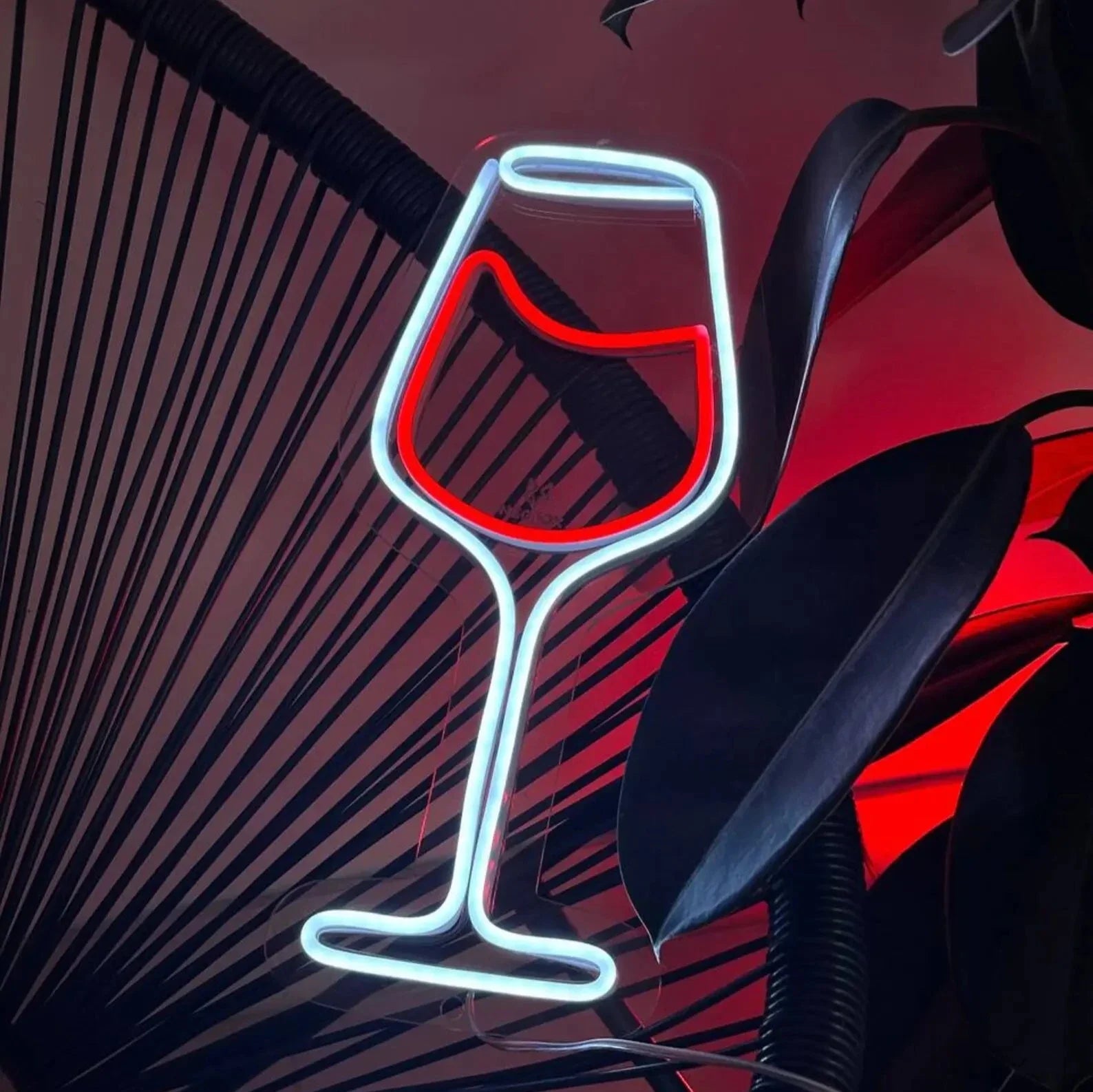 Néon LED Céleste Rouge