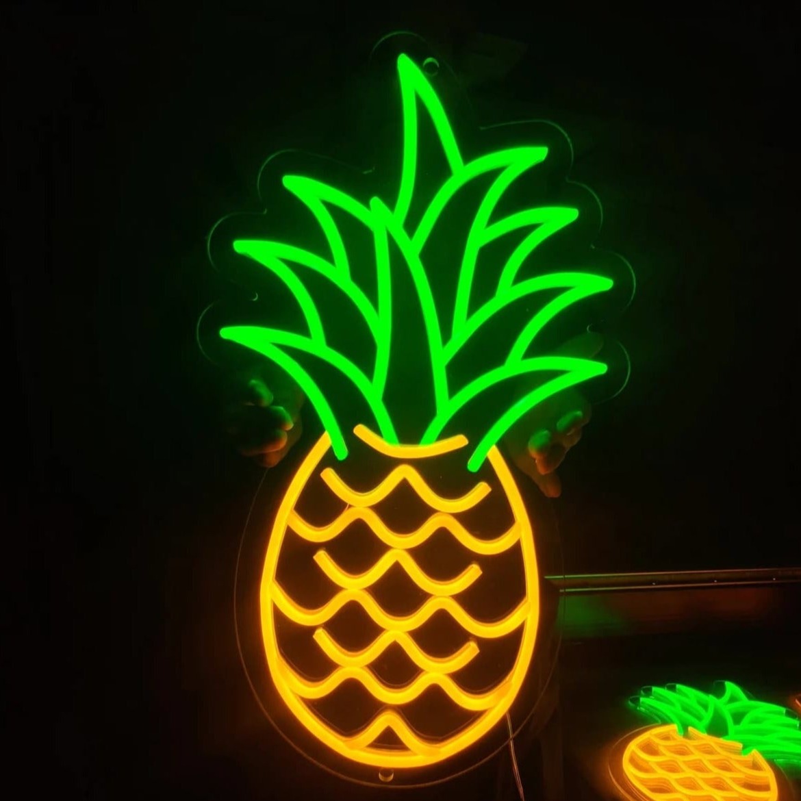 Néon DEL Ananas Glow