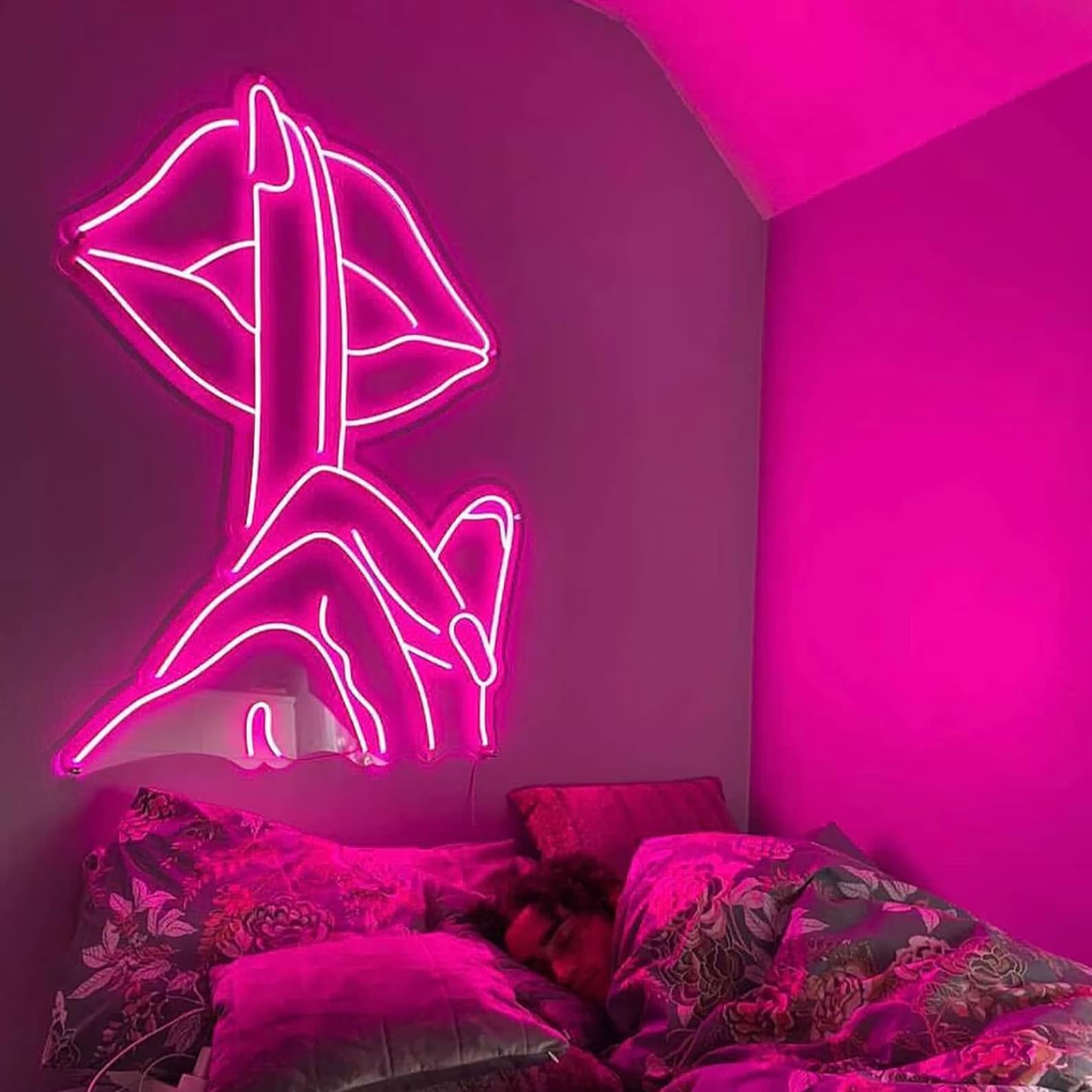 Néon LED GlowBouche