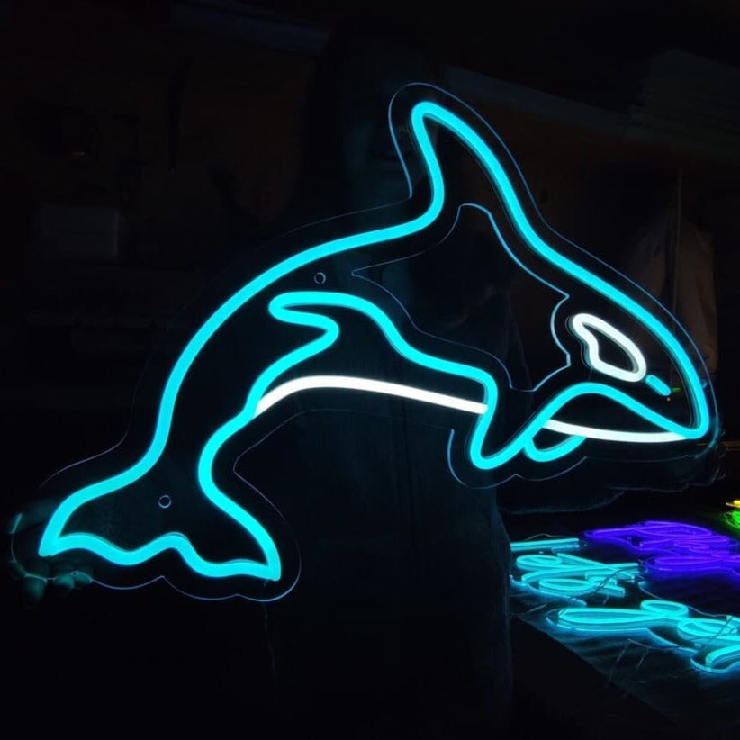 Néon LED Shark
