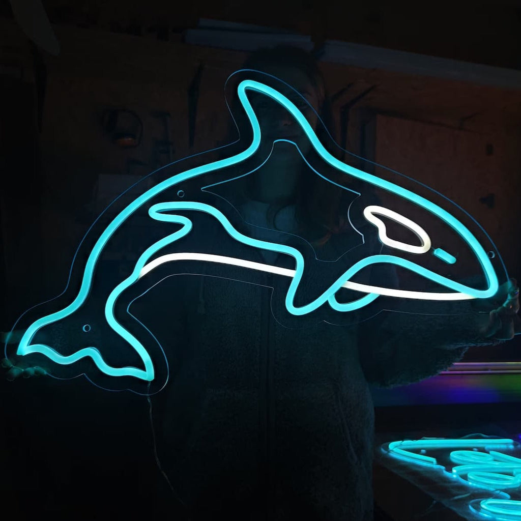 Néon LED Shark