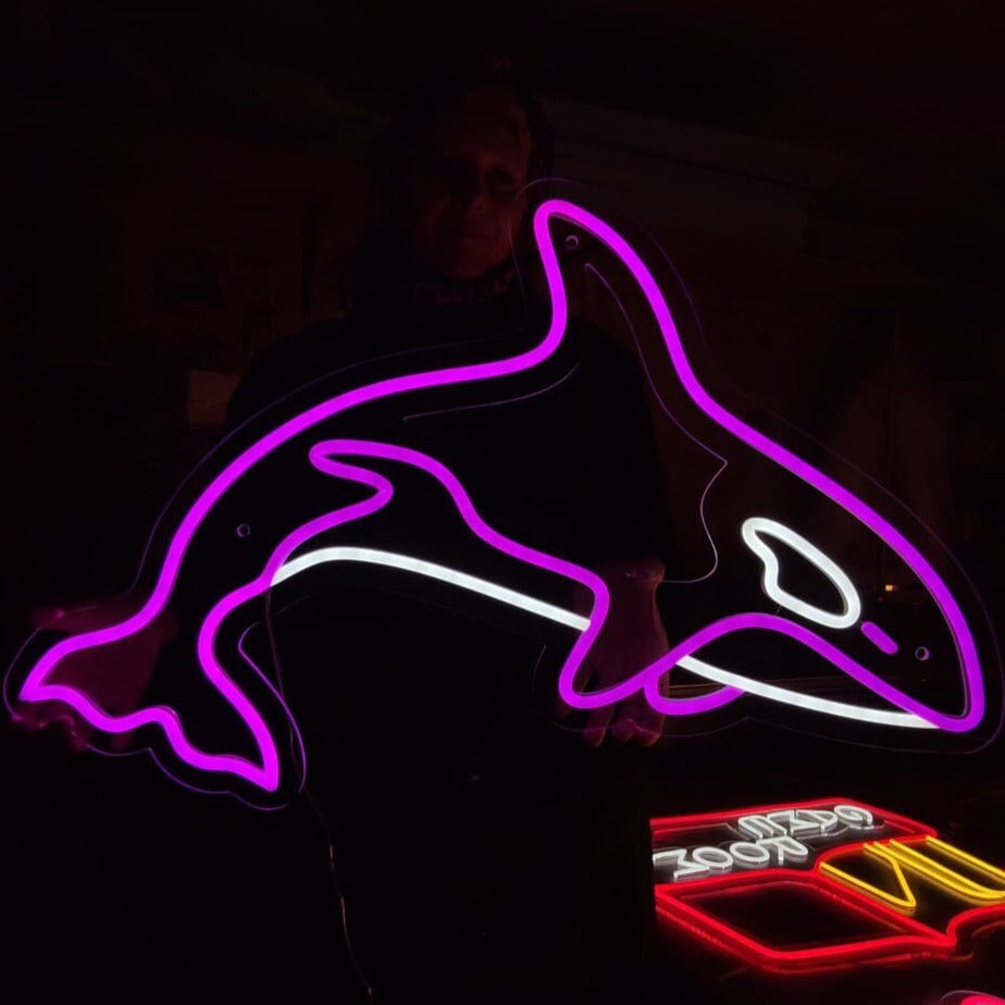Néon LED Shark