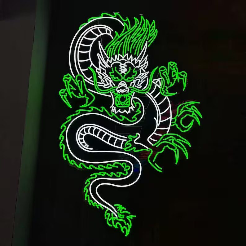 Néon Serpent Émeraude