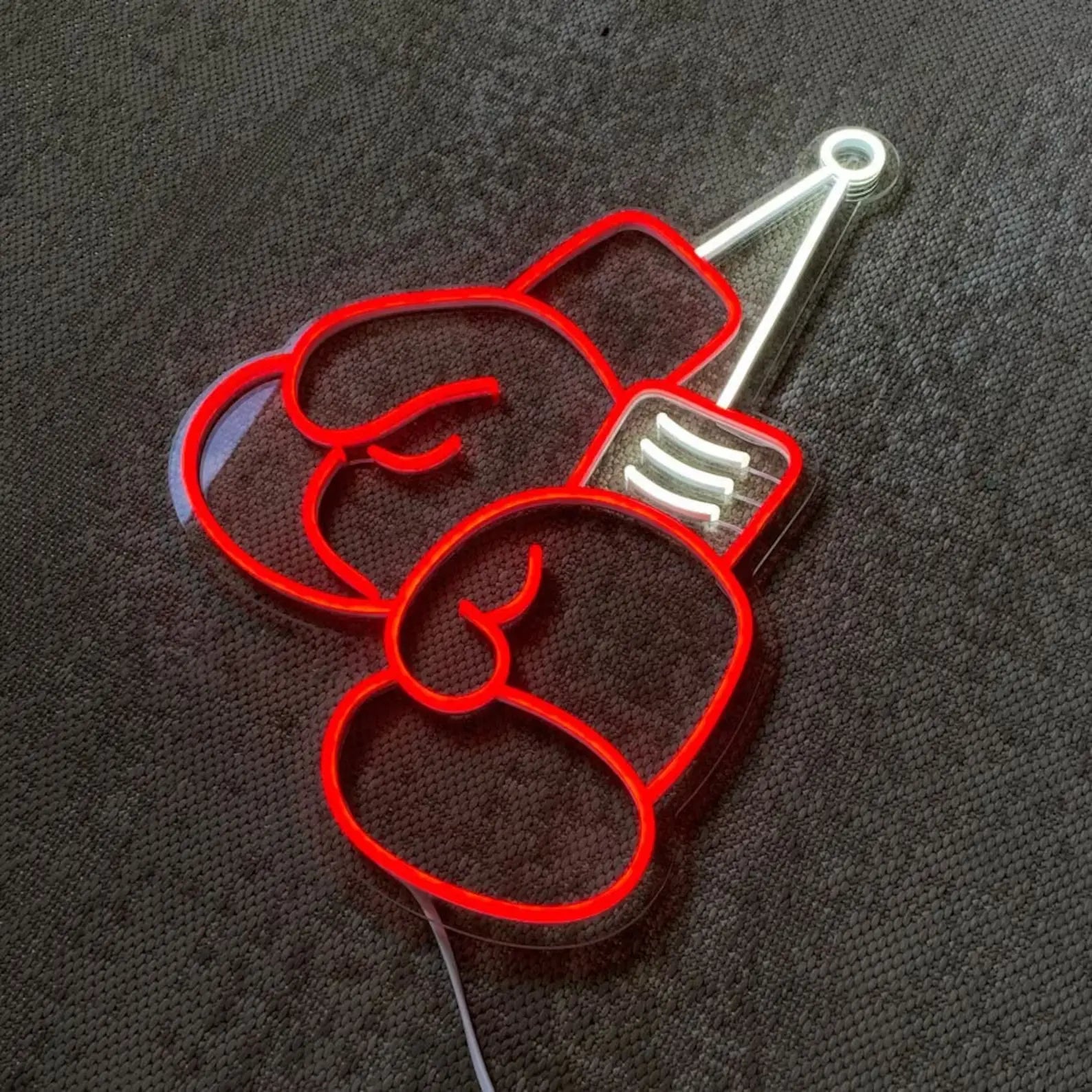 Néon LED Gants de combat