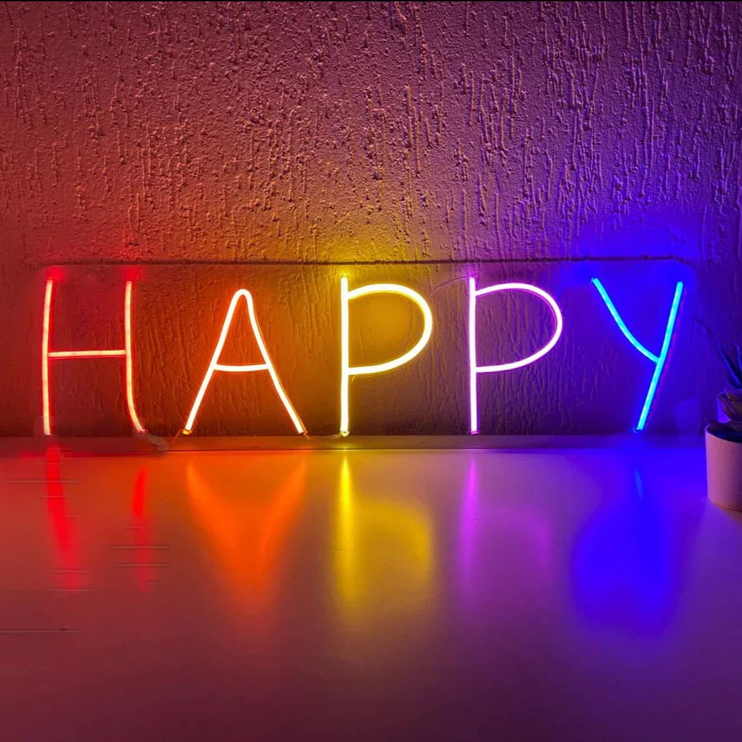Néon LED Smiley Joy