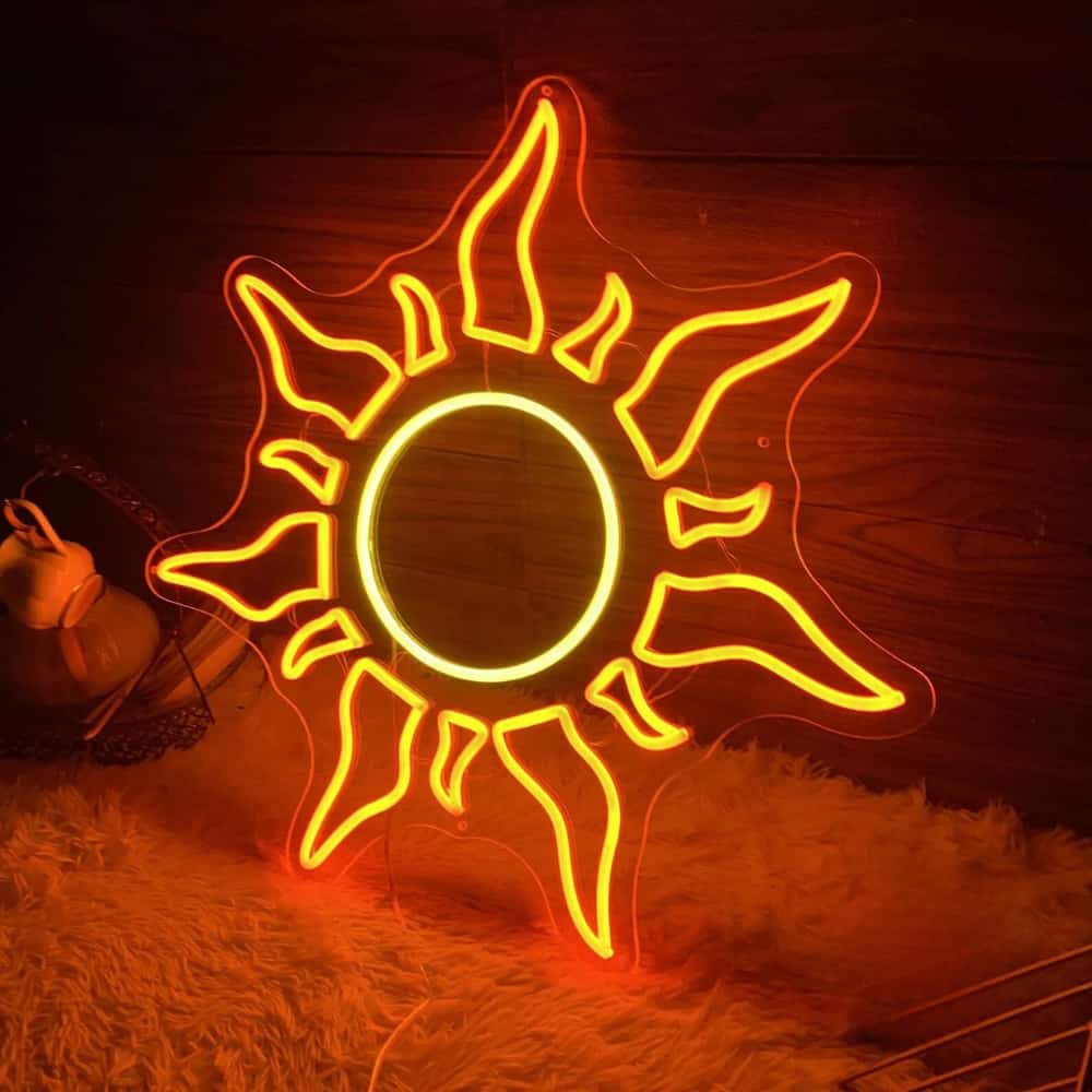 Néon LED Sunburst