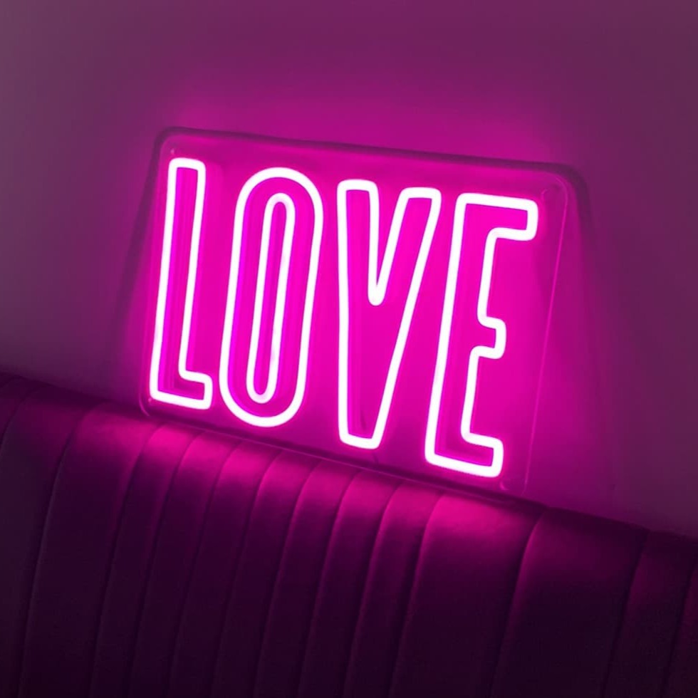 Néon LED Amour Éclatant