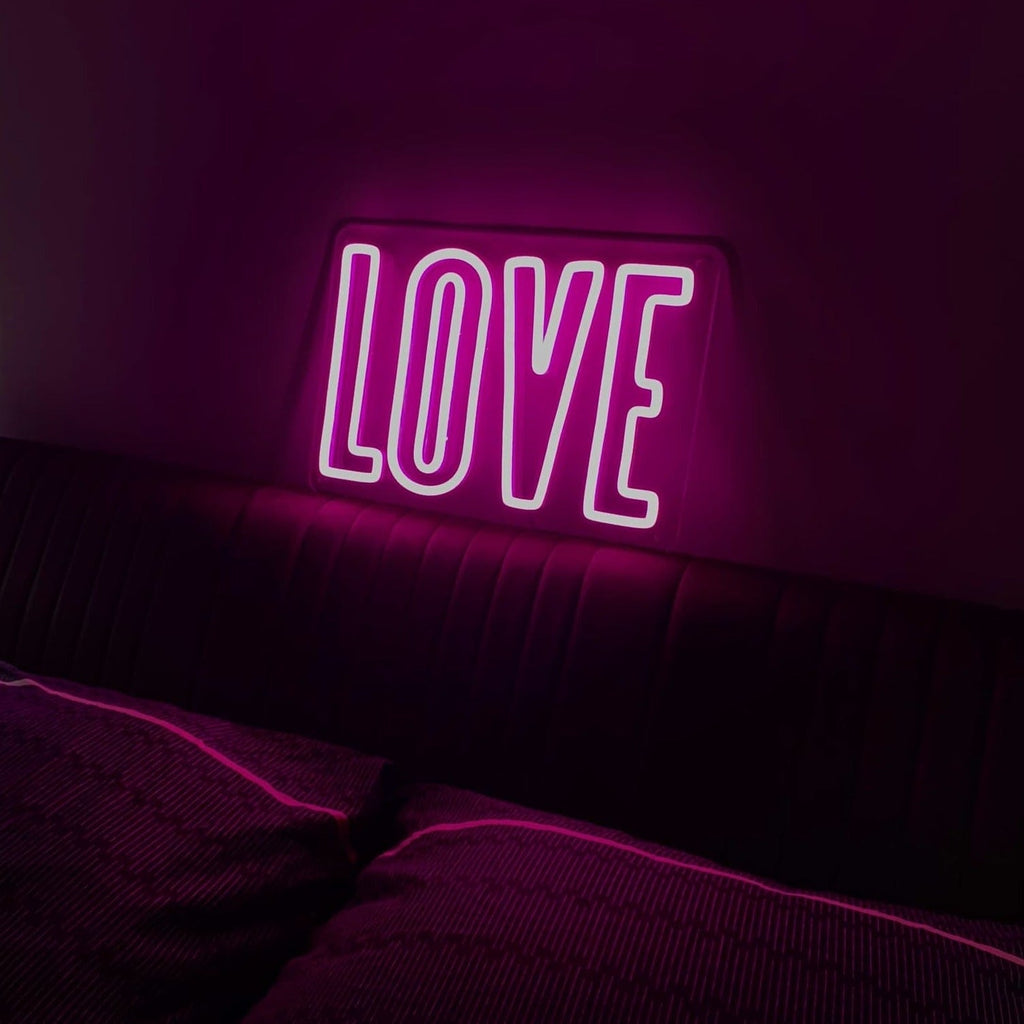 Néon LED Amour Éclatant