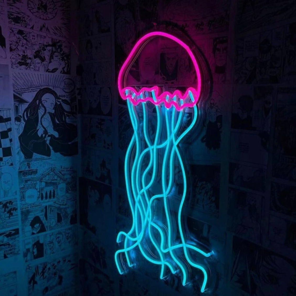 Néon Fusion Méduse