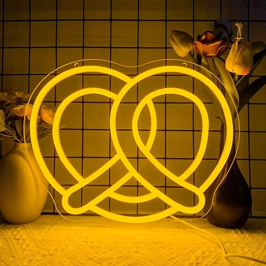 Néon LED Croissant Boulangerie