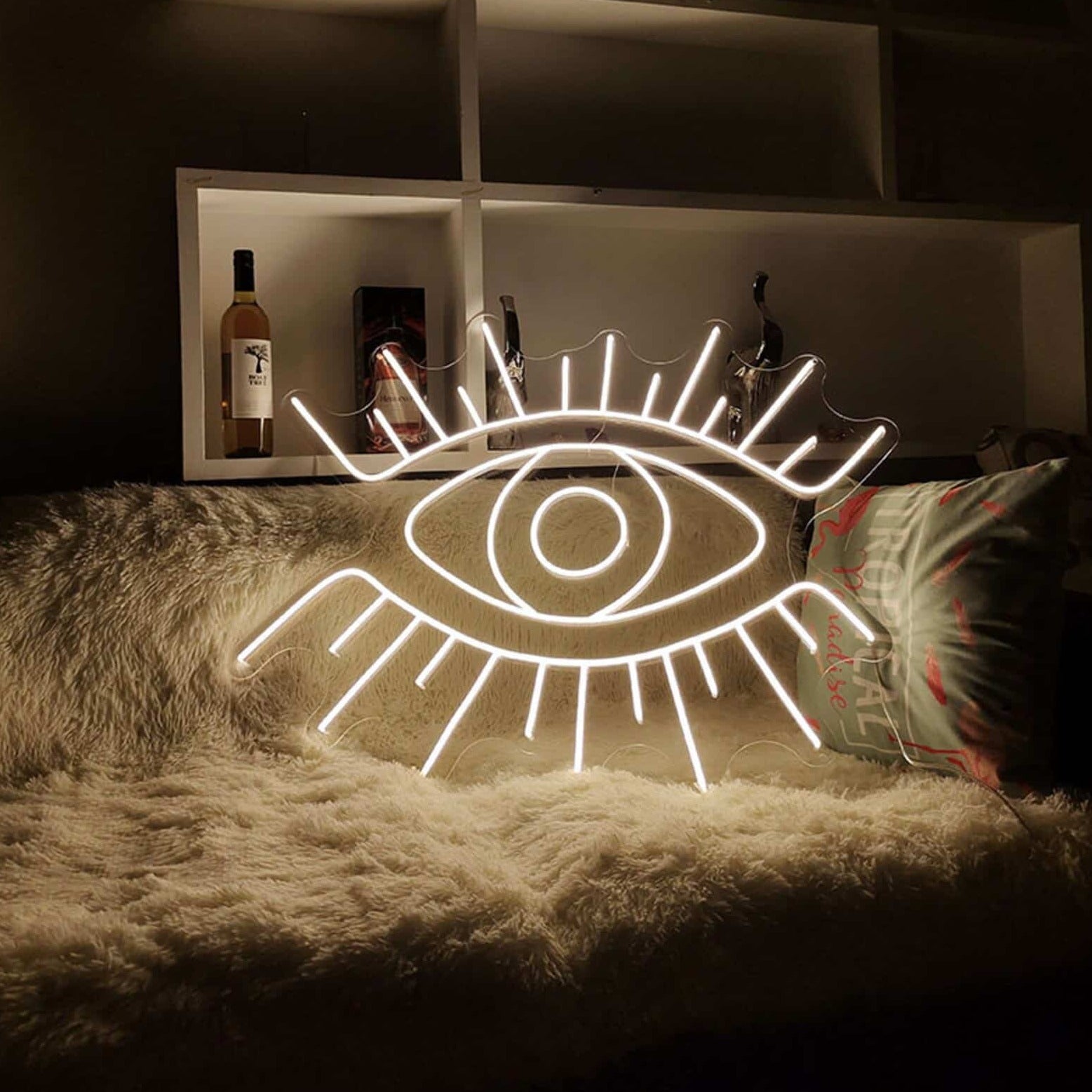 Néon LED Visionnaire humain