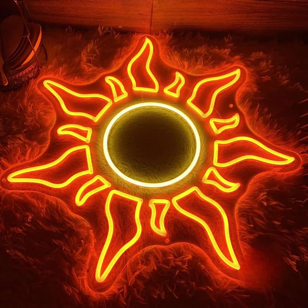 Néon LED Sunburst