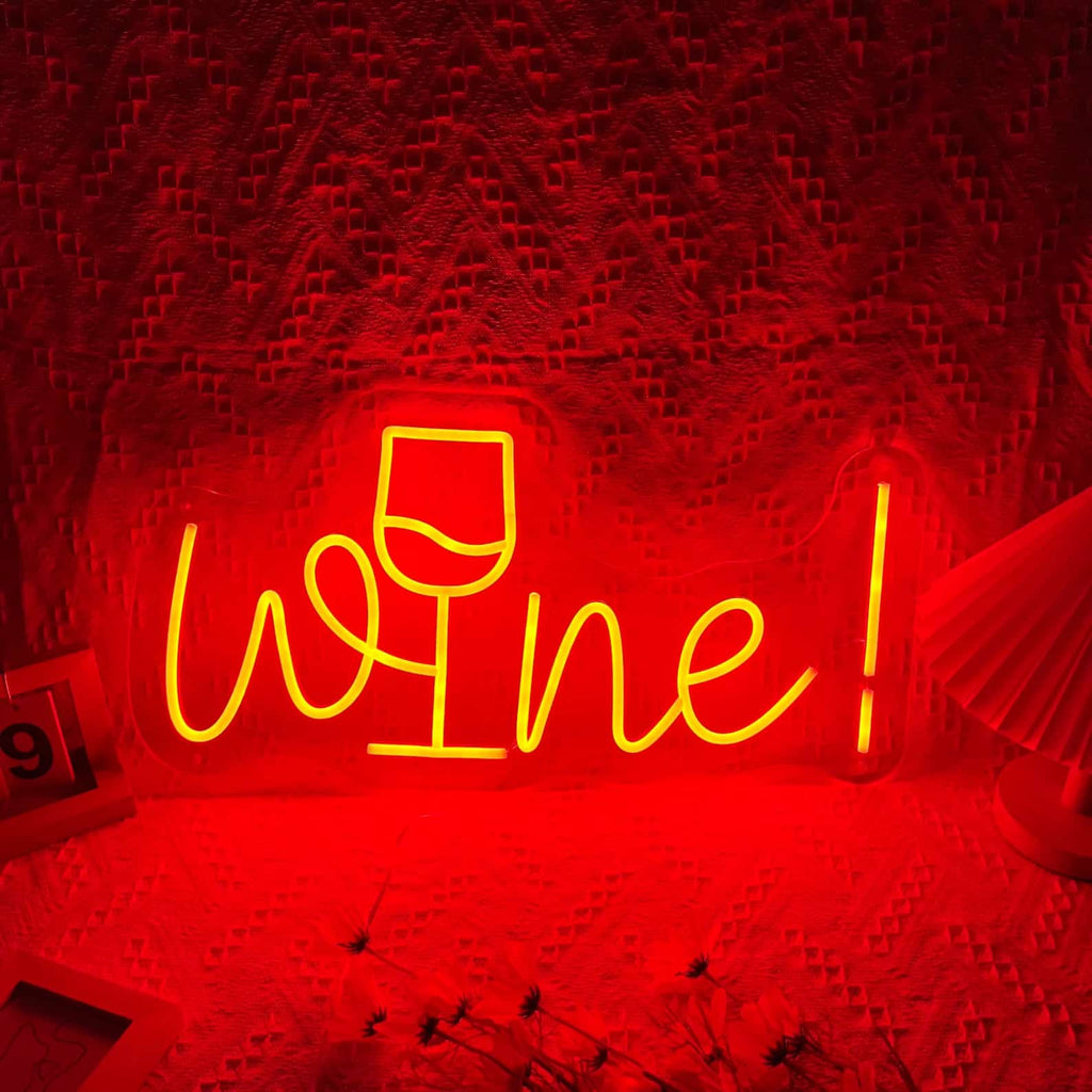Néon LED Wine Glow