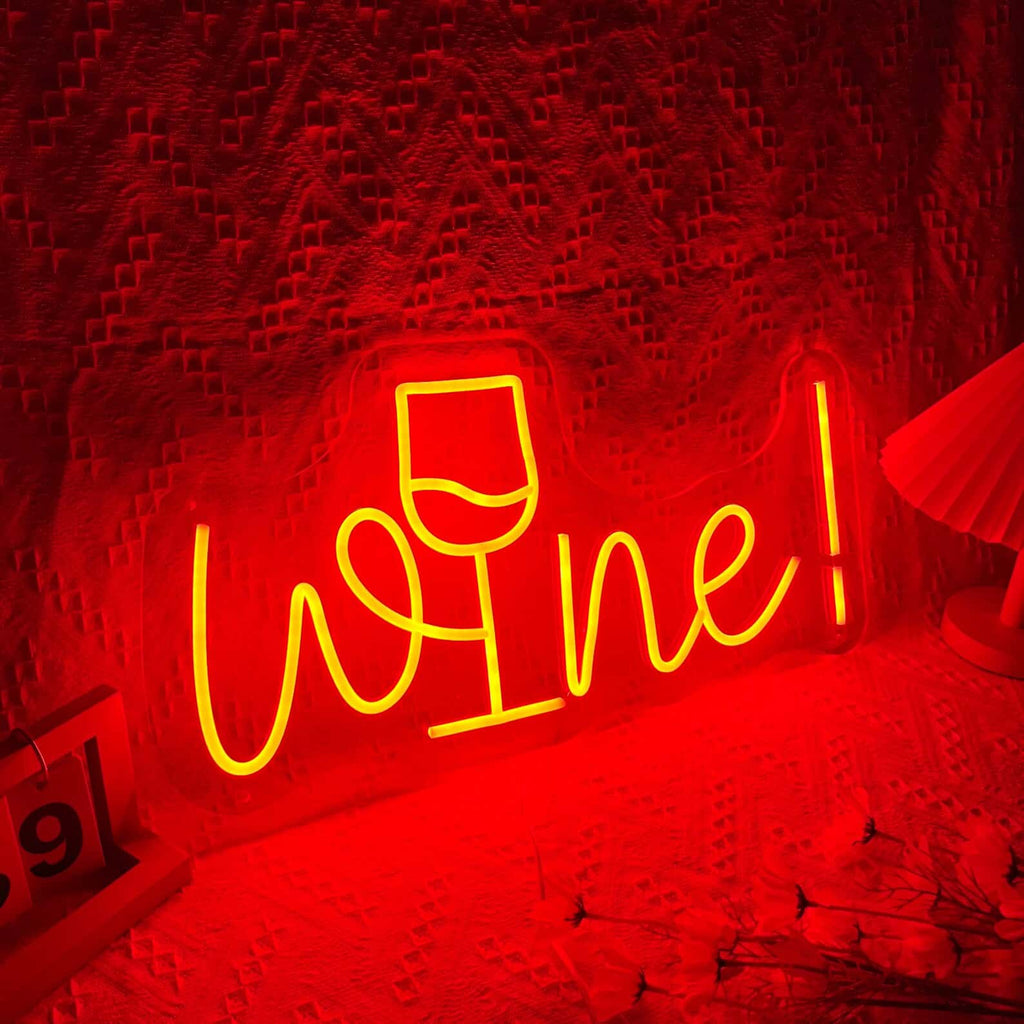 Néon LED Wine Glow