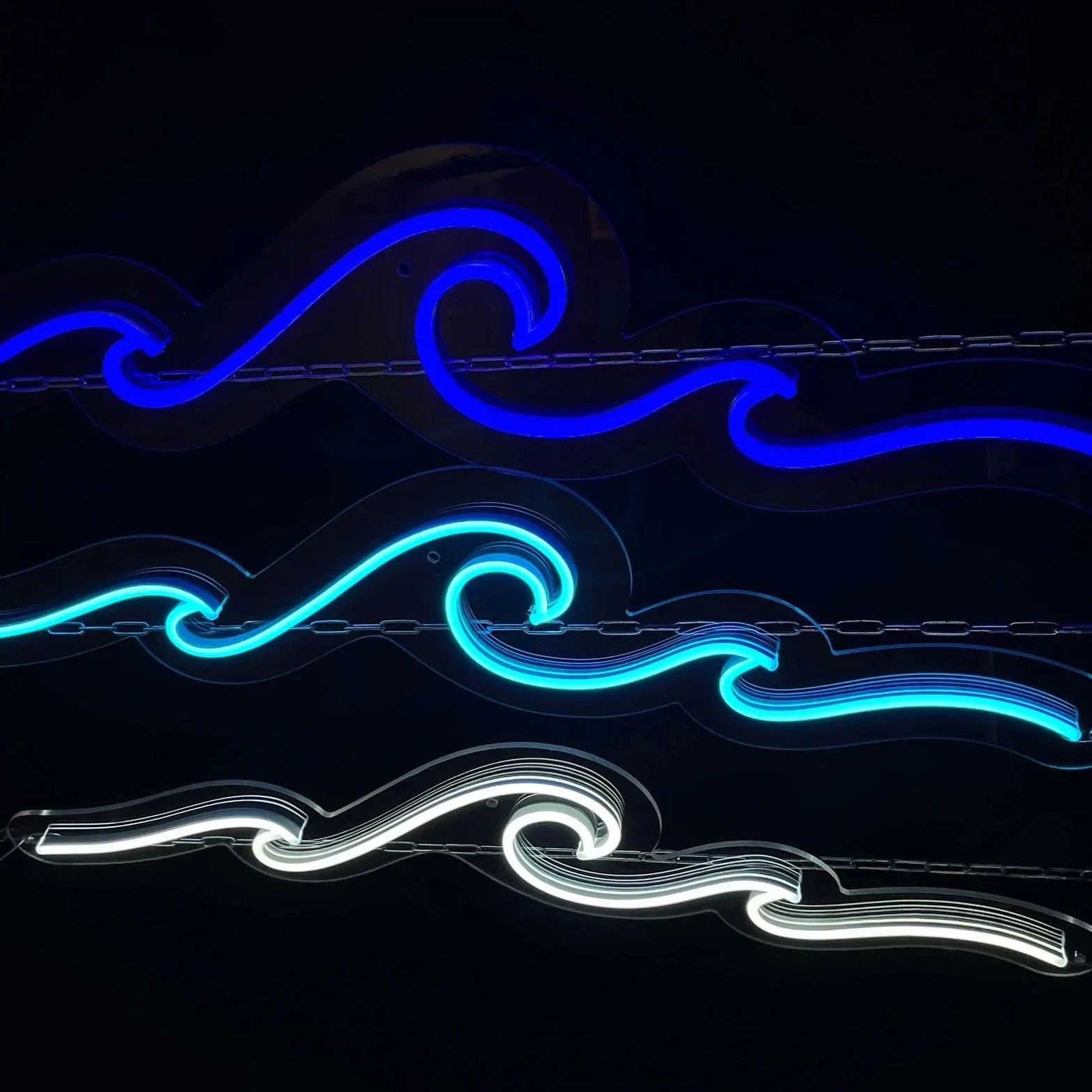 Néon LED de la Gamme Vague #2